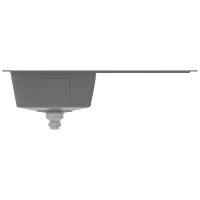 HMR-08 37" x 18" x 9" Inch Hand Made Drainboard Kitchen Sink - Stainless Steel