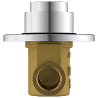 MP-5215 Urinal Metropole Flush Valve 15mm With Exposed Shut Off Provision & Round Plate