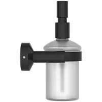 LE-MB-06 Lexus Liquid Soap Dispenser With Brass Pump-Matt Black