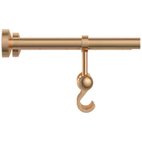 LE-RG-01 Towel Rack With Towel Holder & Hook (Rose Gold Finish)