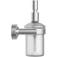 LE-06-Lexus Liquid Soap Dispenser With Brass Pump-Chrome