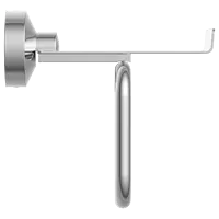 LE-08 Toilet Paper Holder With Shelf (Chrome Finish)