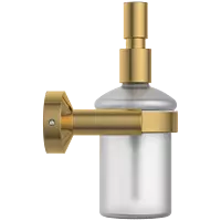 LE-GG-06 Lexus Liquid Soap Dispenser With Brass Pump-Glossy Gold
