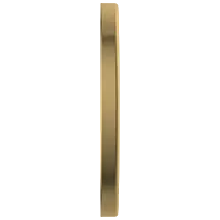 PT-GG-01 Brass Round Wall Flange (Glossy Gold)
