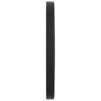 PT-MB-01 Brass Round Wall Flange (Matt Black)
