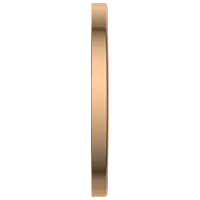 PT-RG-01 Brass Round Wall Flange (Rose Gold)