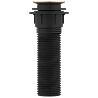 AC-RG-82 Brass With Nylon 6" Inch Height Full Thread Waste Coupling (Rose Gold)
