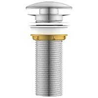 AC-72 Brass 5'' Inch Height Full Thread Click Clack Waste Coupling
