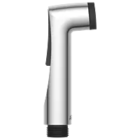 HF-12 ABS Round Health Faucet With Hook & 1.2 Mtr. S.S. Tube