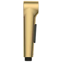 HF-GG-15 ABS Round Health Faucet With Hook & 1.2 Mtr. S.S. Tube (Gold)