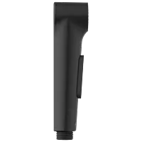 HF-MB-15 ABS Round Health Faucet With Hook & 1.2 Mtr. S.S. Tube (Black)