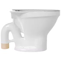 EWC-22111PP Apple EWC S Trap With Normal Close Seat Cover, Hinges, Fixing Accessories