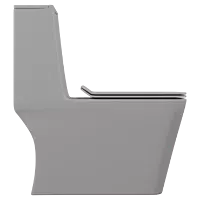 OPC-EG-29211PP Emporio Grey Lavish Siphonic One Piece Closet S Trap (9" Inch) With Soft Close Seat Cover With Hinges, Fixing Accessories Set and Accessories Set, Cistern Fittings
