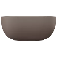 TTB-LW-23541 Lush Brown Apple Thin Rim Table Top Basin 18" x 13" Inch