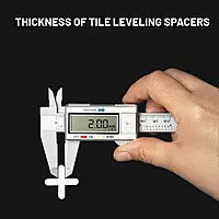 2MMSPACER-5000PCS ARBO Tile Spacer 2mm (5,000 Pcs/Bag - 50 Packets × 100 Pcs)