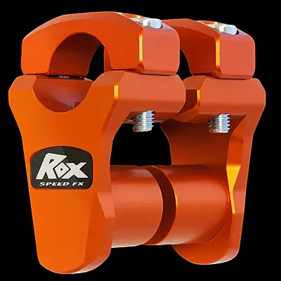 ROX SPEED FX 1 3/4" Pivoting Handlebar Risers for 1 1/8" Handlebar ROX SPEED FX 1 3/4" Pivoting Handlebar Risers for 1 1/8" Handlebar