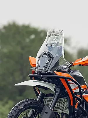 Legundary Oculus Headlight Shield Acrylic Yellow/White for KTM 390 Adventure 2025 Onwards Legundary Oculus Headlight Shield Acrylic Yellow/White for KTM 390 Adventure 2025 Onwards