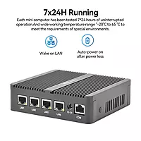 Intel Celeron Quad J4125 Power 4 LAN