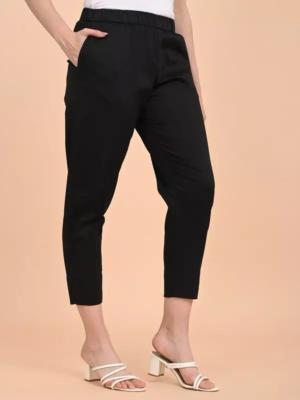 Women's Trousers - Black
