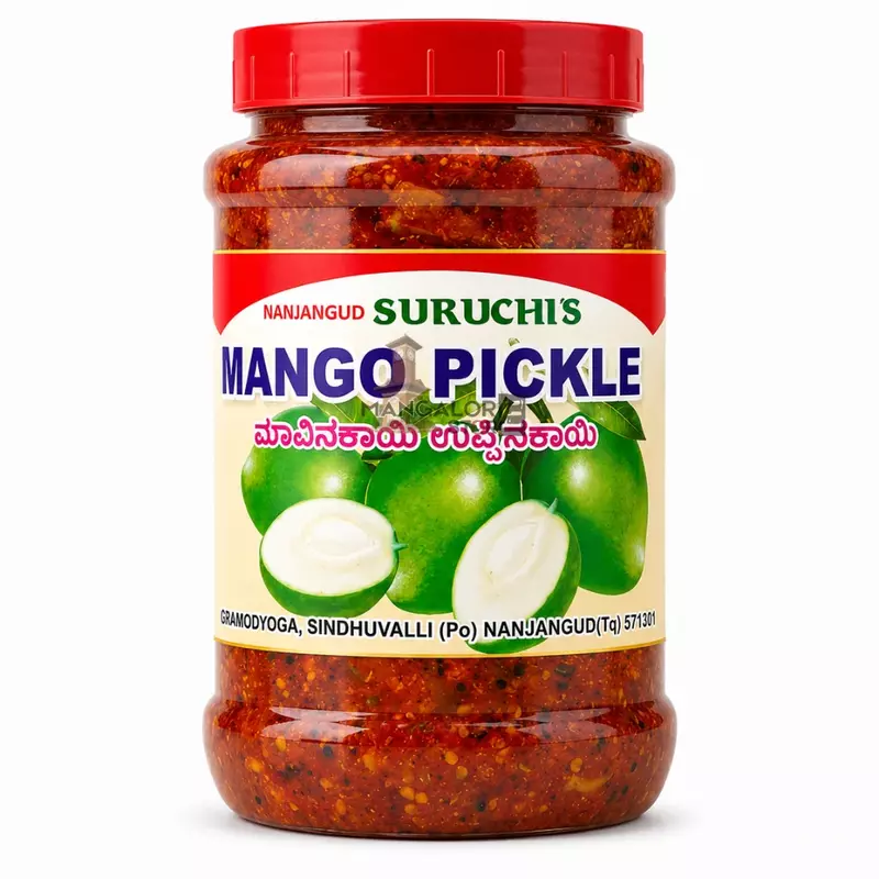 Nanjangud Suruchi’s Mango Pickle | Traditional Spicy Aam Achar – 500g