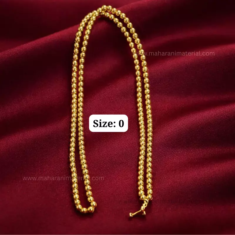 plain micro gold plated ball