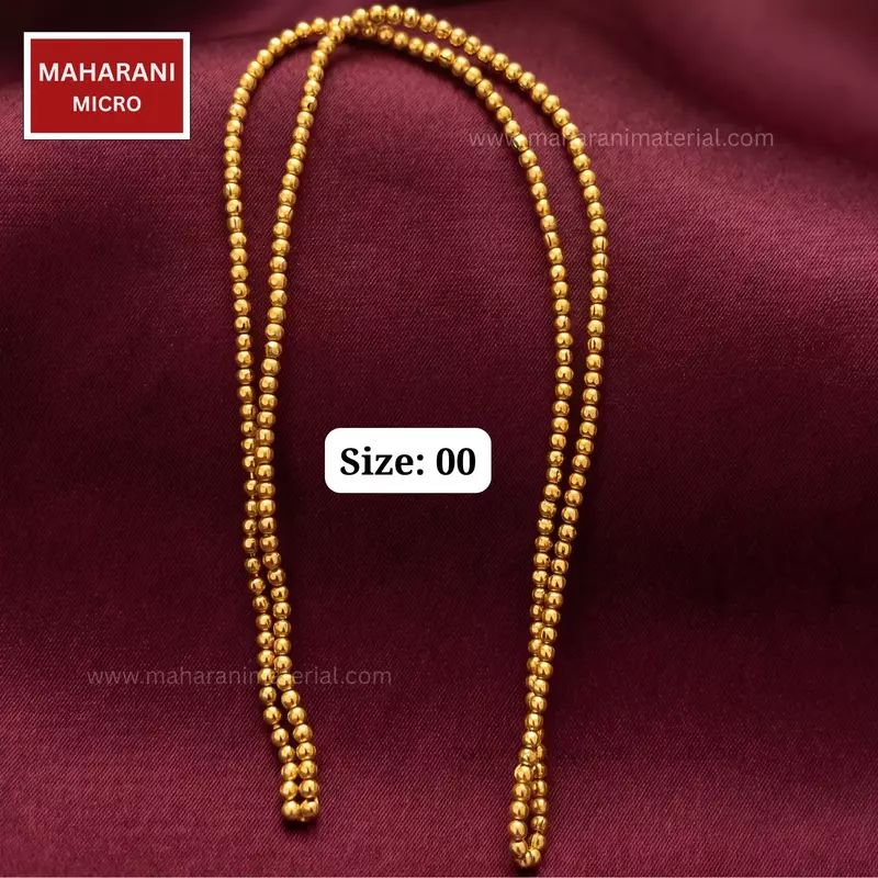 plain micro gold plated ball