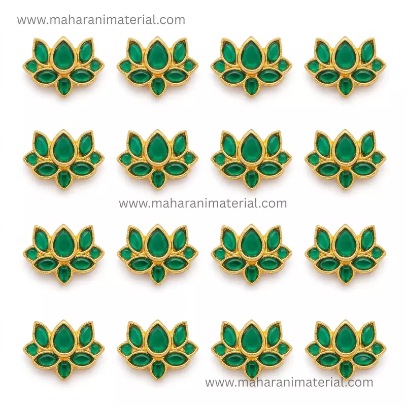 Stone Lotus Jade Green