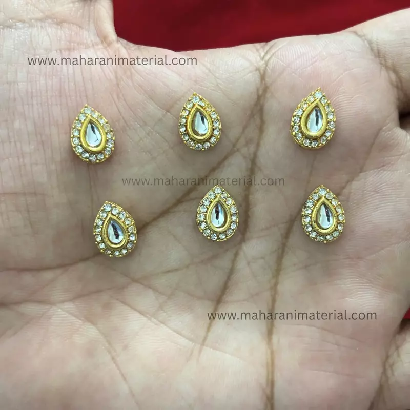 Drop Kundan Eye