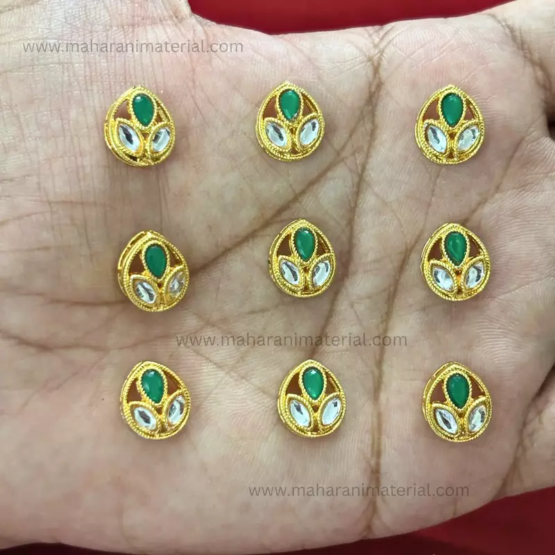Flower Kundan 3D