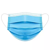 ET Dental 3 Ply Disposable Facemask Pack of 50 | Disposable Surgical Face Mask with Ear Loops