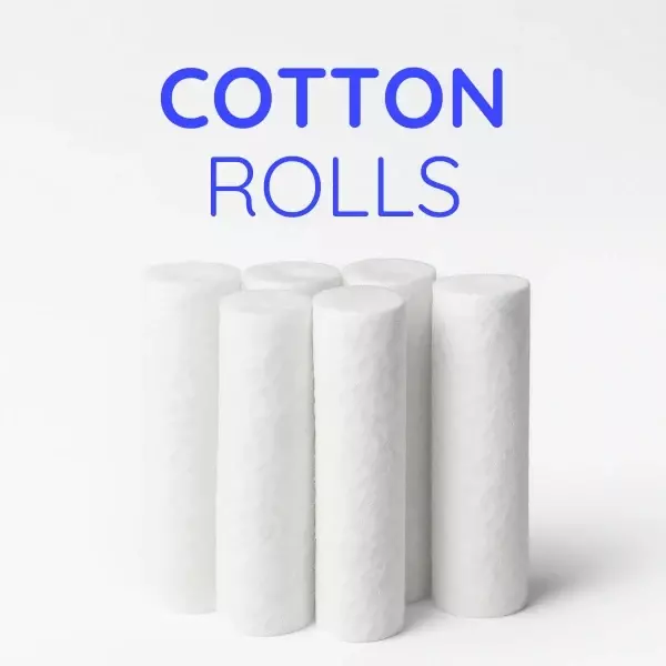 Green Guava Dental Cotton Rolls – 1000 Pcs, High Absorbency