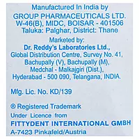 Fittydent Denture Cleansing Tablets 480mg – Pack of 4