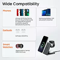 Portronics Freedom Trio 15w 3in1 Wireless Charger for iPhone Portronics Freedom Trio 15w 3in1 Wireless Charger for iPhone