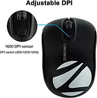 Zebronics Wireless Mouse DASH