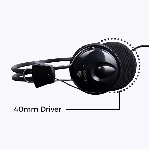 Zebronics Headphone Single Pin -Pleasant
