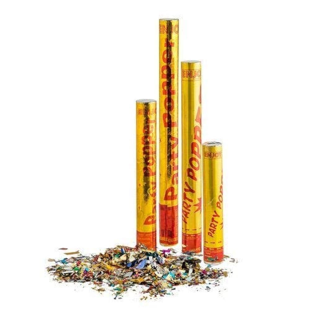 Party Poppers 40 cm Gold