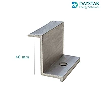 Solar Panel Mounting Clamp 40MM End Clamp & Mid Clamp