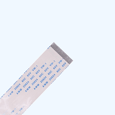 40 Pin 0.5mm Pitch 100mm Reverse Side Connection FFC Ribbon Flexible Flat Cable