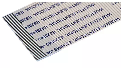 40 Pin 0.5mm Pitch 152mm Same Side Connection FFC Ribbon Flexible Flat Cable 40 Pin 0.5mm Pitch 152mm Same Side Connection FFC Ribbon Flexible Flat Cable