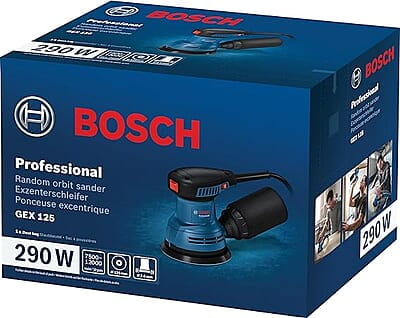 Bosch Professional GEX 125 Corded Electric Random Orbit Sander