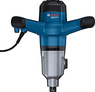 BOSCH Professional GRW 140 Paint Mixer, Concrete Mixer with 1 x 140 mm Stirrer, 1400 W, M14, 750 RPM | Powerful Mixing Tool | Use it to Mix Plaster, Mortar, 1 Year Warranty BOSCH Professional GRW 140 Paint Mixer, Concrete Mixer with 1 x 140 mm Stirrer, 1400 W, M14, 750 RPM | Powerful Mixing Tool | Use it to Mix Plaster, Mortar, 1 Year Warranty