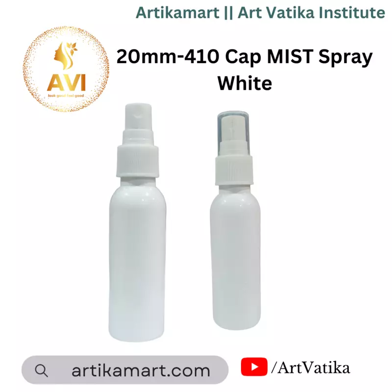 20mm-410 Cap MIST Spray White