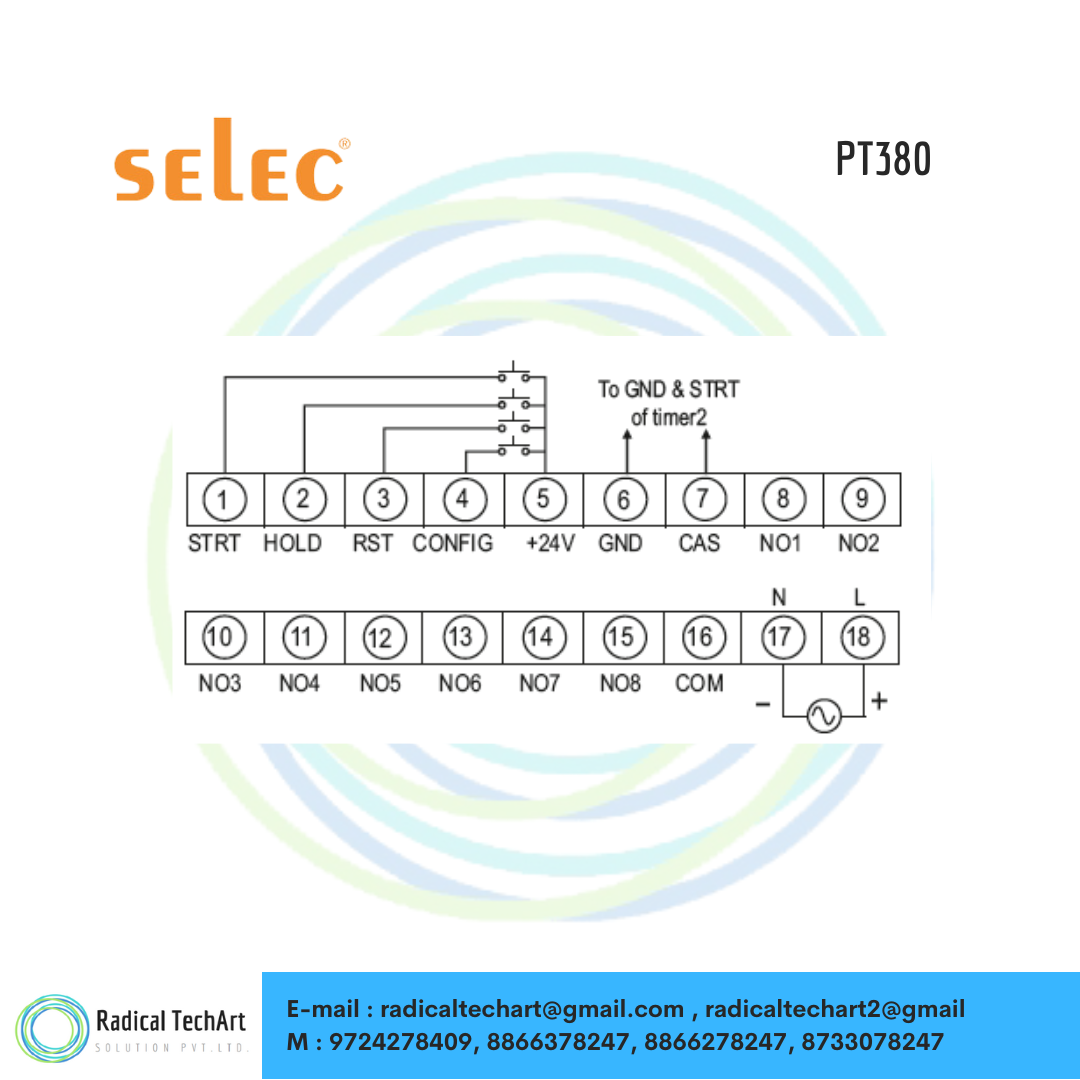 PT380 Sequential Timer