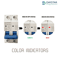 Sibass 40A 2-Pole DC MCB – 500V