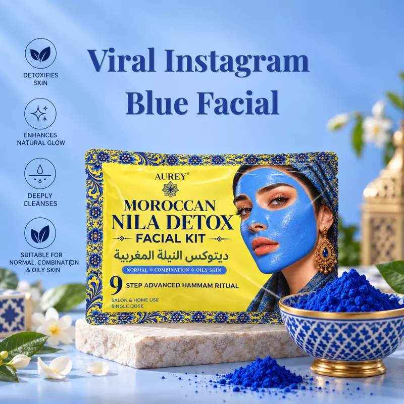Aurey Moroccan Nila Detox Facial Kit