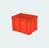 400*300*275 Injection Moulded Plastic Crate