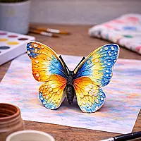 Reusable Birds Set | DIY Painting Kit – Paint Your Own Peacock, Parrot and Owl Any 2 with complimentary of 2