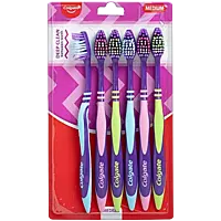 Colgate Zigzag Medium Toothbrush (1pc x 6)