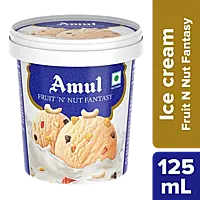 AMUL CUPS AMERICAN NUTS 125ML