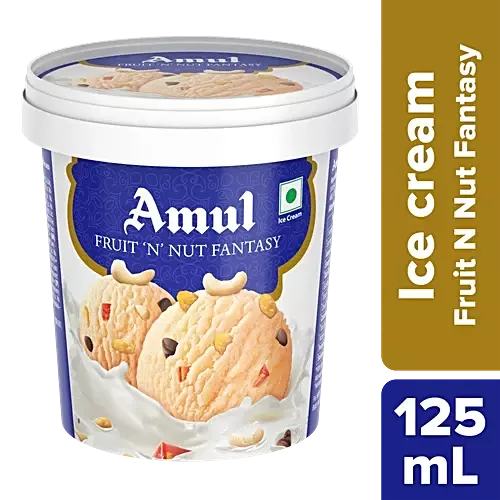 AMUL CUPS AMERICAN NUTS 125ML